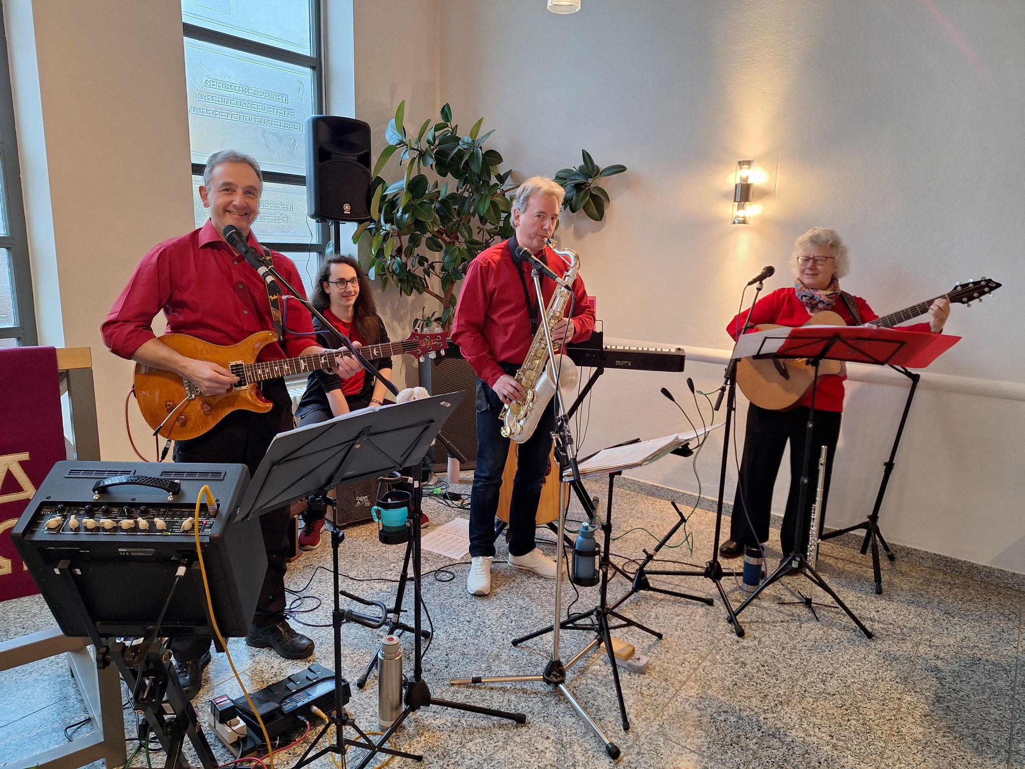 Adventsgottesdienst mit flottem Sound