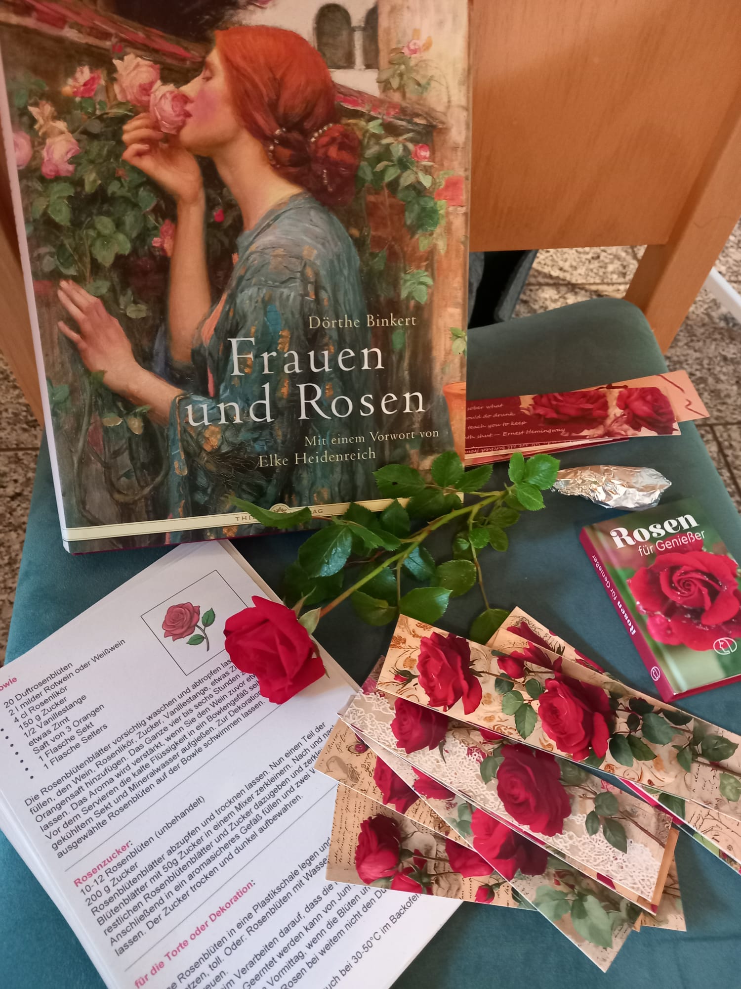 Kaffeenachmittag mit der Königin der Blumen