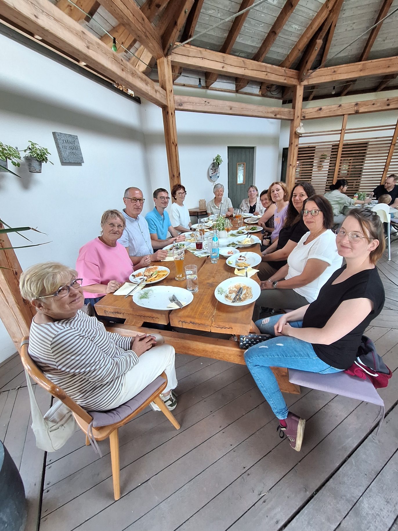 Glockenturmfest Wrap up mit den Kirchenvorständen