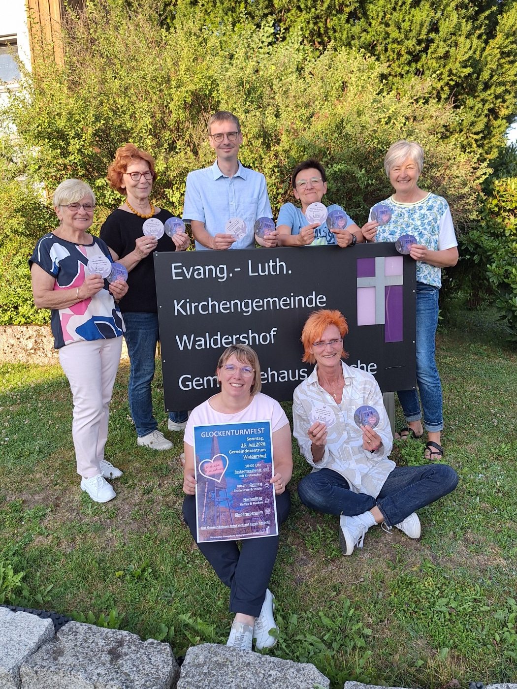 Wir feiern unsere Gemeinde mit dem „Glockenturmfest“ am 26. Juli